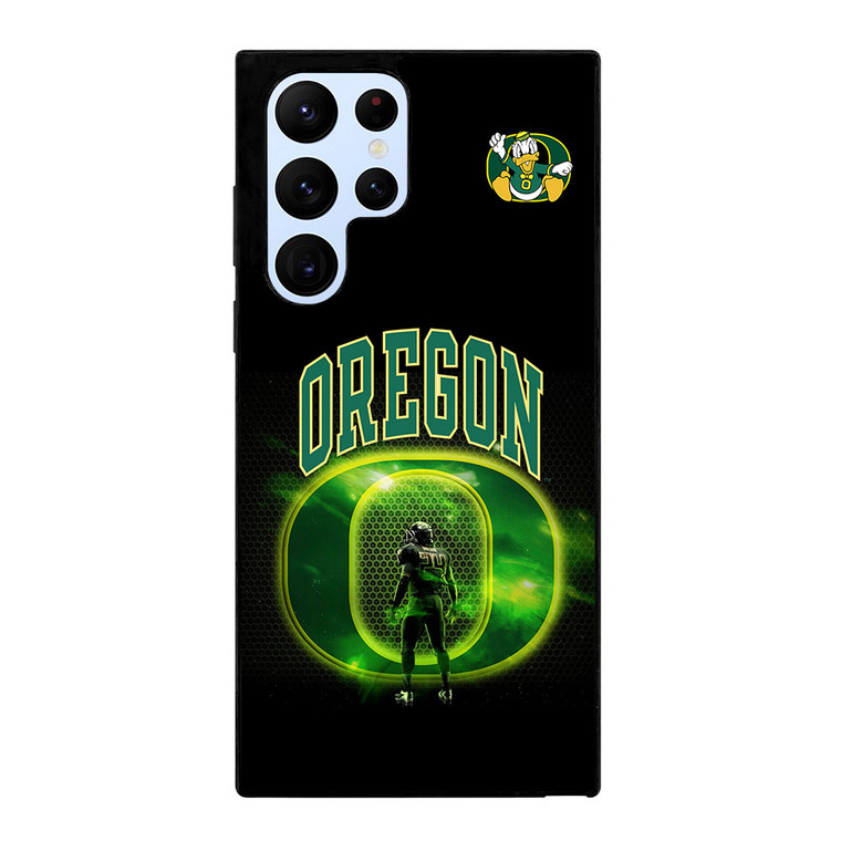 OREGON DUCKS FOOTBALL UNIVERSITY TEAM LOGO Samsung Galaxy S22 Ultra Case Samsung