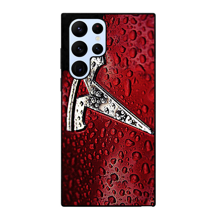 TESLA RED WATER EMBLEM Samsung Galaxy S22 Ultra Case Samsung