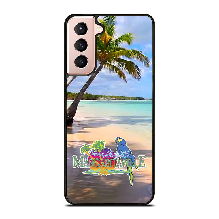 BEACH JIMMY BUFFET MARGARITAVILLE BIRD Samsung Galaxy S21 Case