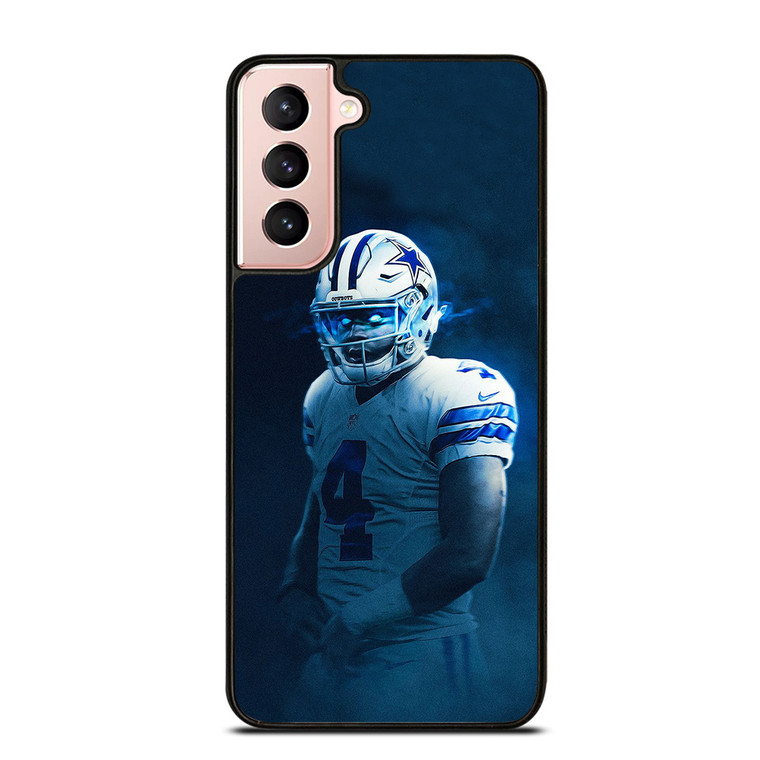 DAK PRESCOTT DALLAS COWBOYS FOOTBALL DARK Samsung Galaxy S21 Case
