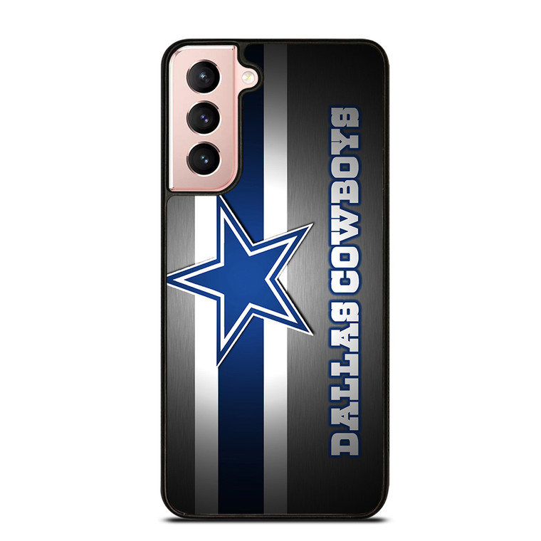 DALLAS COWBOYS FOOTBALL STRIPES Samsung Galaxy S21 Case