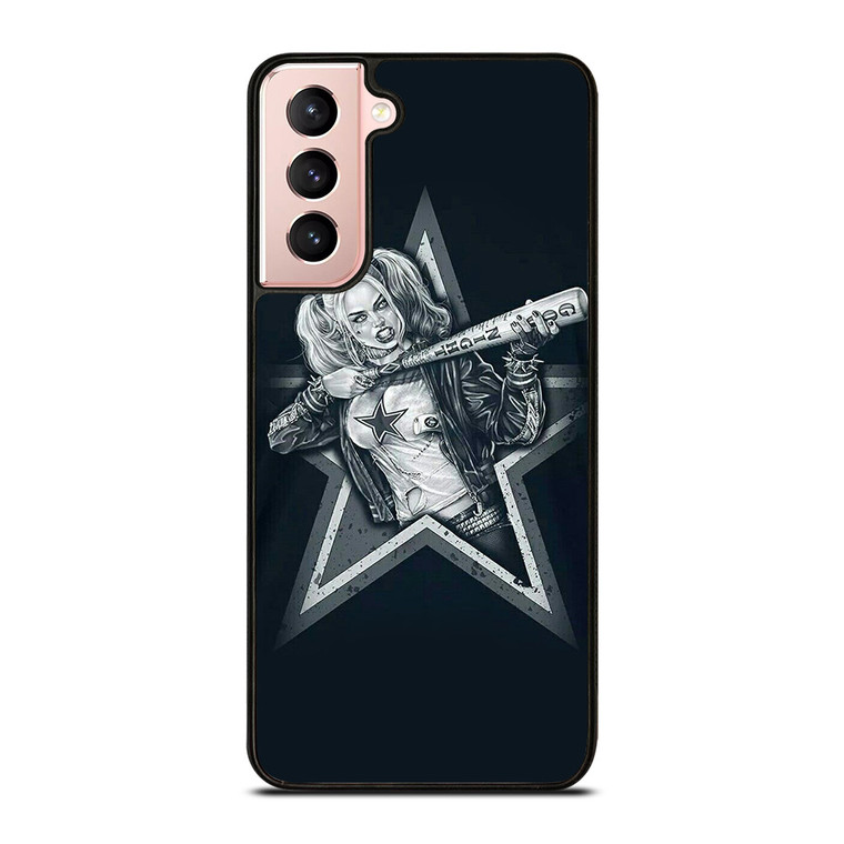 DALLAS COWBOYS HARLEY QUINN Samsung Galaxy S21 Case