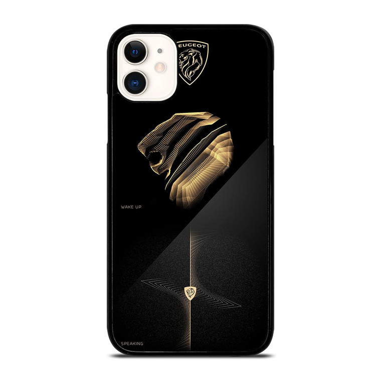 PUEGOT LOGO GOLD ELEGANT iPhone 11 Case