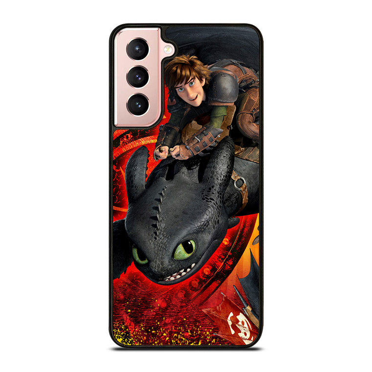 HICCUP AND TOOTHLESS HOW TO TRAIN DRAGON Samsung Galaxy S21 Case