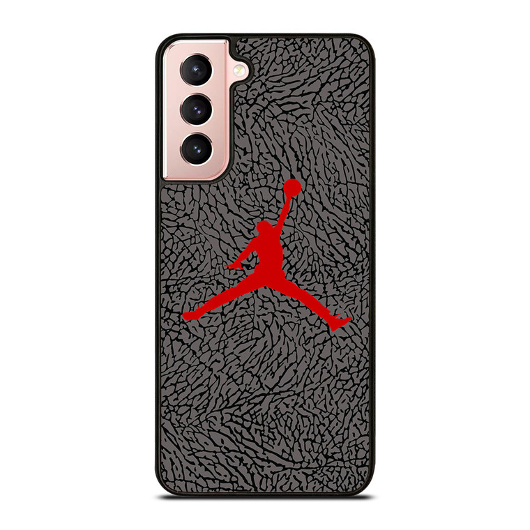 NIKE AIR JORDAN RED FLY Samsung Galaxy S21 Case