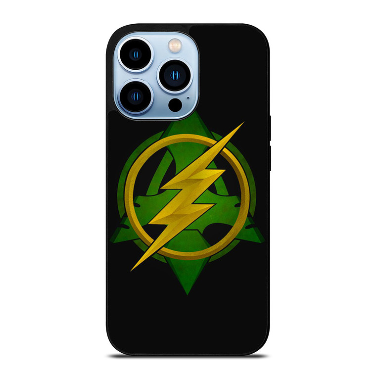 ARROW VS THE FLASH LOGO iPhone 13 Pro Max Case