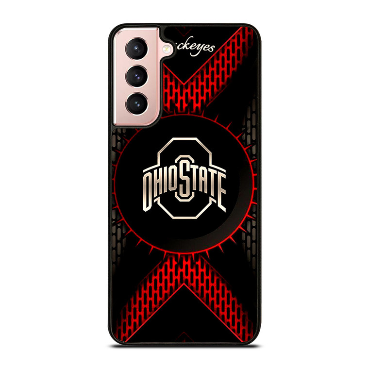 OHIO STATE BUCKEYES FOOTBALL TEAM LOGO Samsung Galaxy S21 Case