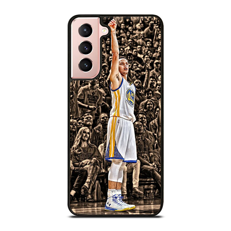 STEPHEN CURRY SHOT GOLDEN STATE WARRIORS Samsung Galaxy S21 Case
