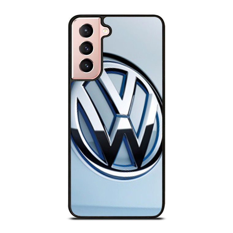VW VOLKSWAGEN EMBLEM SILVER Samsung Galaxy S21 Case