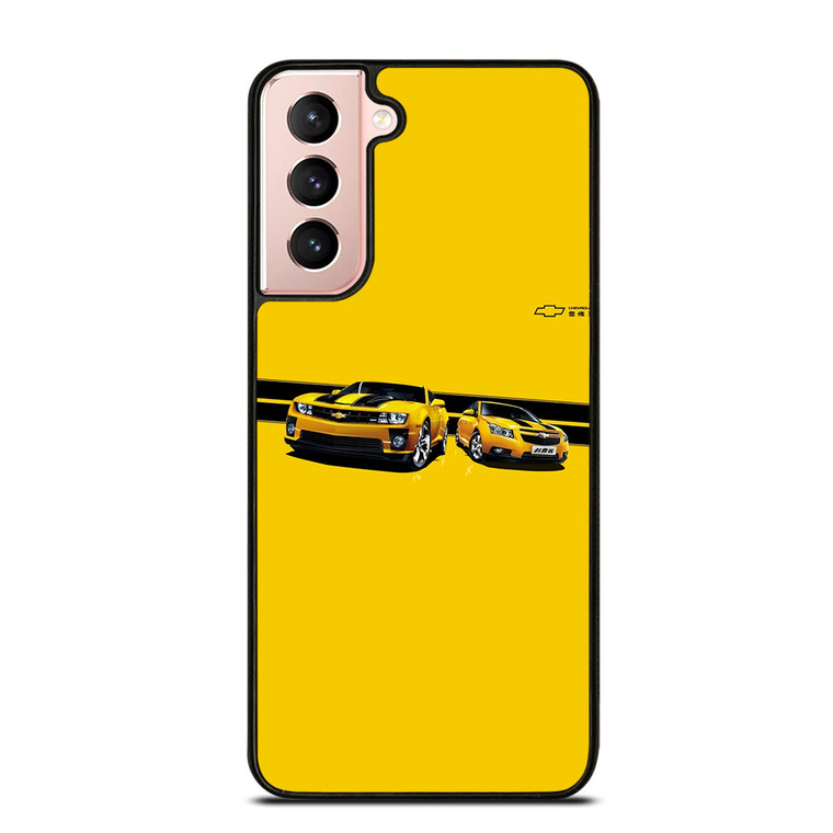 YELLOW CHEVY CAMARO Samsung Galaxy S21 Case YELLOW CHEVY CAMARO Samsung Galaxy S21 Case