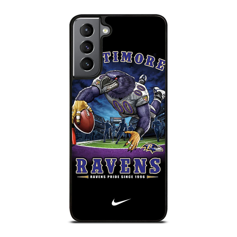 BALTIMORE RAVENS NFL ART Samsung Galaxy S21 Plus Case