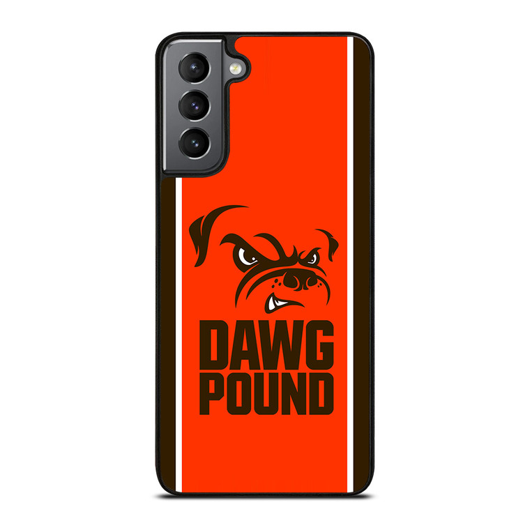CLEVELAND BROWNS DAWG POUND LOGO Samsung Galaxy S21 Plus Case