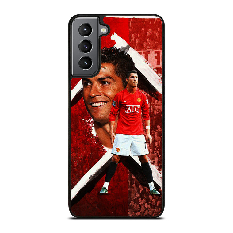 CRISTIANO RONALDO MAN UNITED STAR 7 Samsung Galaxy S21 Plus Case