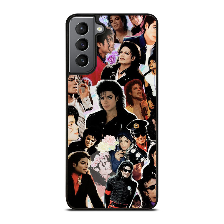 MICHAEL JACKSON COLLAGE Samsung Galaxy S21 Plus Case