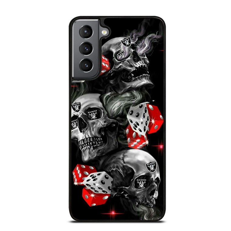OAKLAND RAIDERS SKULL LOGO Samsung Galaxy S21 Plus Case