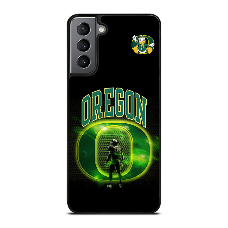 OREGON DUCKS FOOTBALL UNIVERSITY TEAM LOGO Samsung Galaxy S21 Plus Case