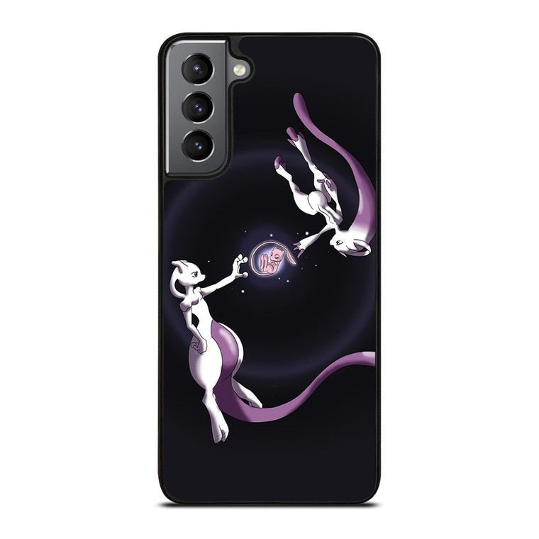 POKEMON MEWTWO MEW ART Samsung Galaxy S21 Plus Case
