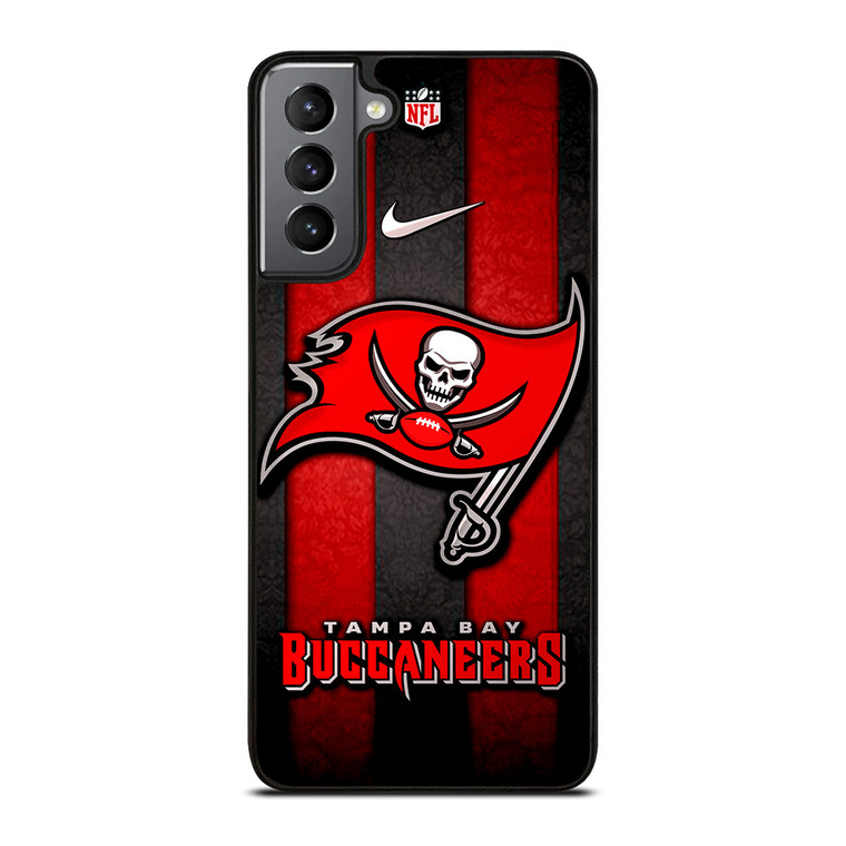 TAMPA BAY BUCCANEERS FLAG NFL TEAM LOGO Samsung Galaxy S21 Plus Case