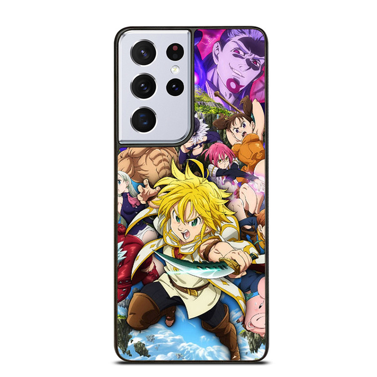 7 SEVEN DEADLY SINS ANIME CHARACTERS Samsung Galaxy S21 Ultra Case