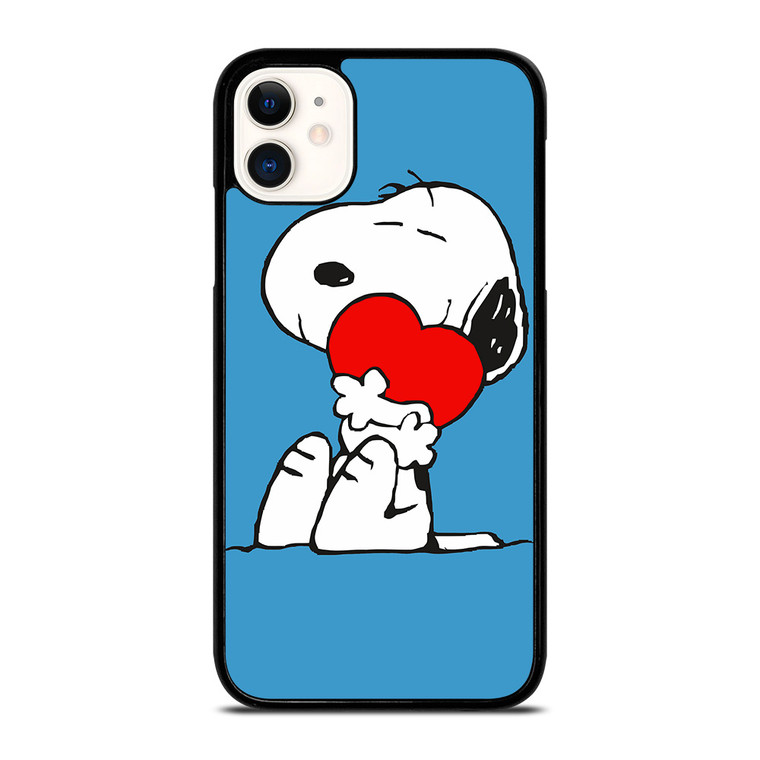 SNOOPY LOVE HEART iPhone 11 Case SNOOPY LOVE HEART iPhone 11 Case