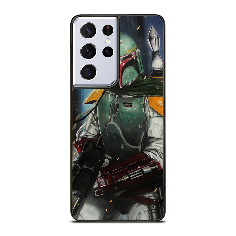 BOBA FETT STAR WARS ART Samsung Galaxy S21 Ultra Case