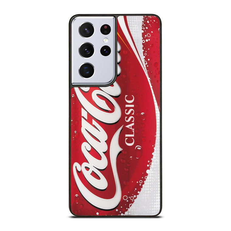 COCA COLA CLASSIC CAN LOGO Samsung Galaxy S21 Ultra Case