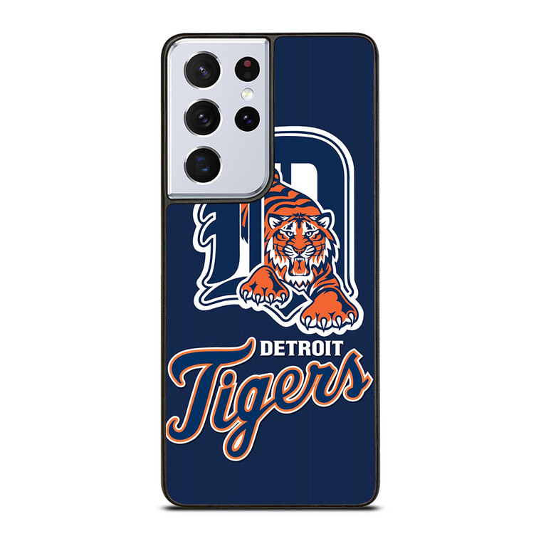 DETROIT TIGERS LOGO MASCOT Samsung Galaxy S21 Ultra Case