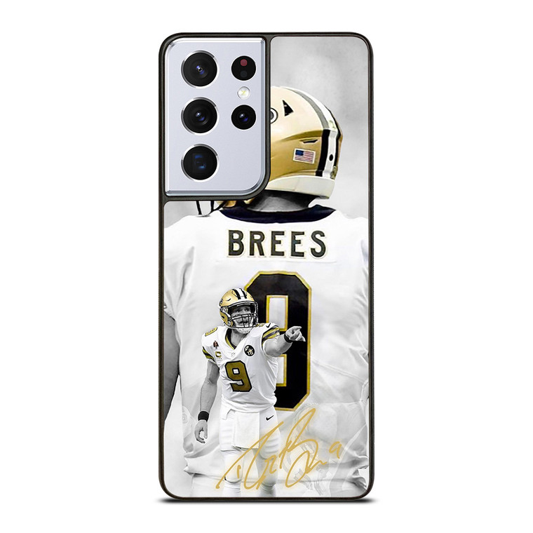 DREW BREES 9 SIGNATURE NEW ORLEANS Samsung Galaxy S21 Ultra Case