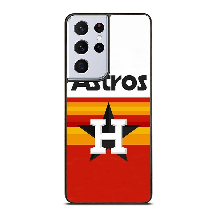 HOUSTON ASTROS MLB ICON Samsung Galaxy S21 Ultra Case