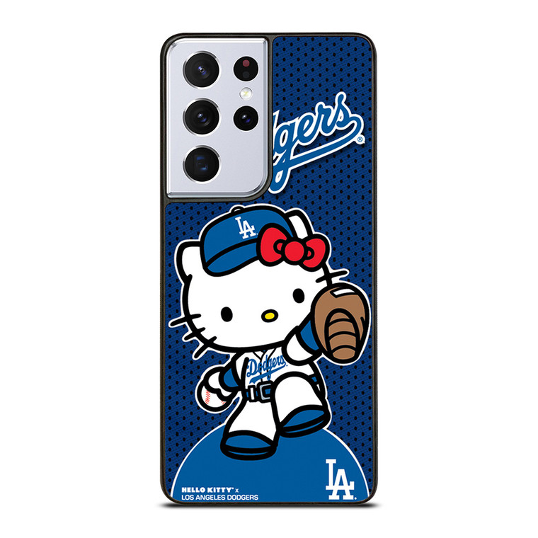 LA DODGERS HELLO KITTY Samsung Galaxy S21 Ultra Case