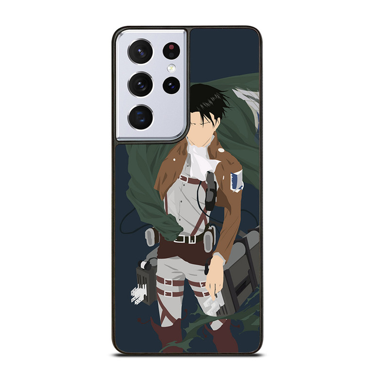 LEVI ACKERMAN ATTTACK ON TITAN ANIME ACT Samsung Galaxy S21 Ultra Case