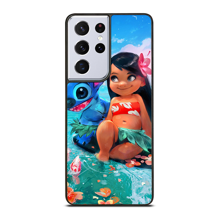 LILO AND STITCH ALOHA Samsung Galaxy S21 Ultra Case