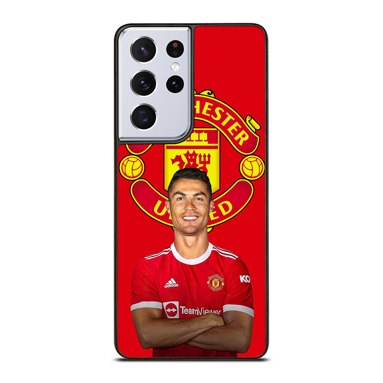 MANCHESTER UNITED RONALDO Samsung Galaxy S21 Ultra Case