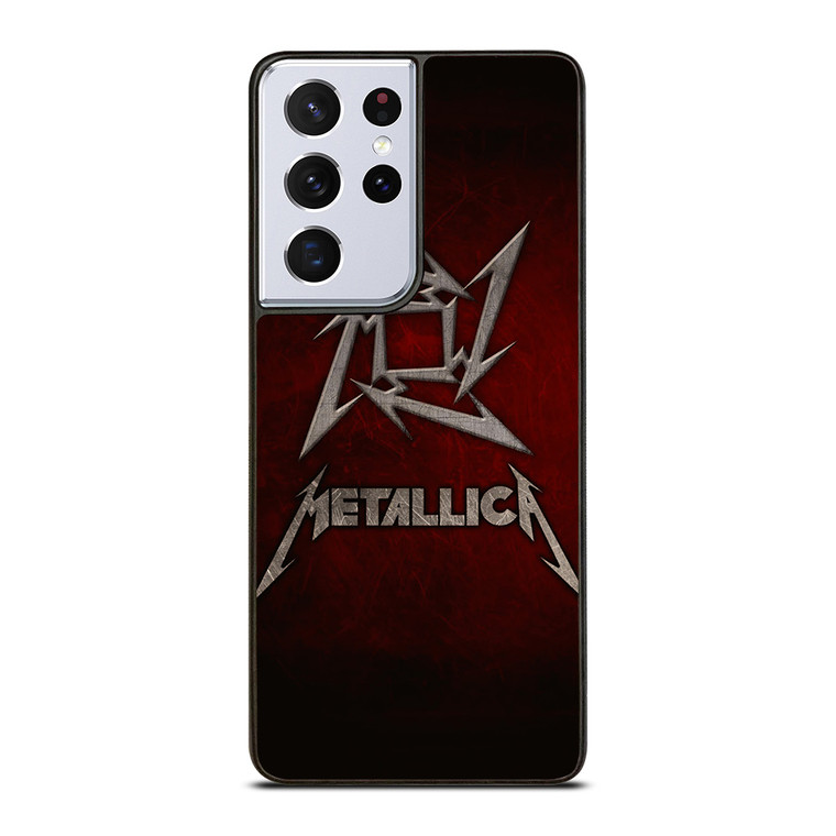 METALLICA ROCK BAND SYMBOL Samsung Galaxy S21 Ultra Case
