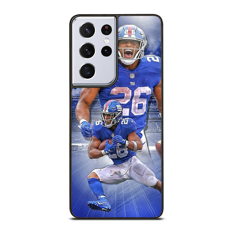 NEW YORK GIANTS SAQUON BARKLEY SCREAM Samsung Galaxy S21 Ultra Case