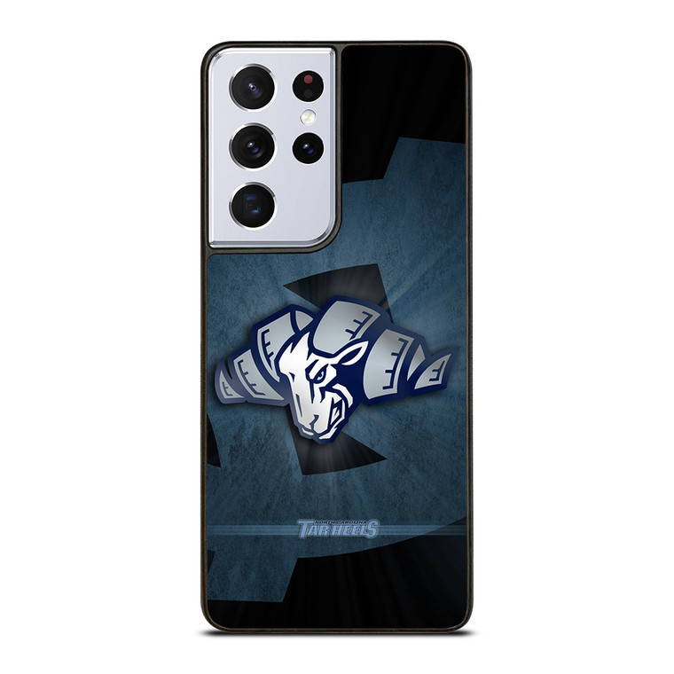 NORTH CAROLINA TAR HEELS INITIAL Samsung Galaxy S21 Ultra Case