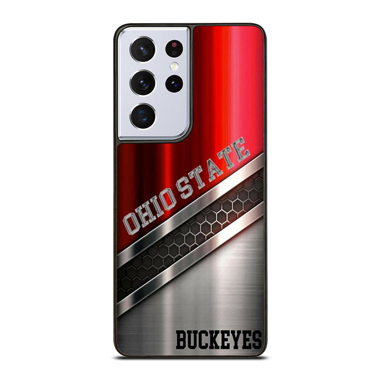 OHIO STATE BUCKEYES LOGO FOOTBALL TEAM Samsung Galaxy S21 Ultra Case