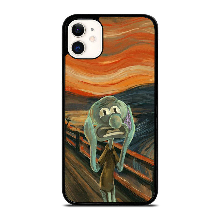 SQUIDWARD OIL PAINTING iPhone 11 Case
