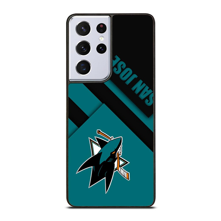 SAN JOSE SHARKS LOGO NHL Samsung Galaxy S21 Ultra Case