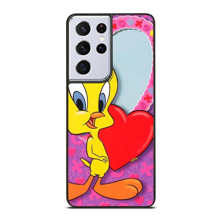 TWEETY BIRD LOVE LOONEY TUNES Samsung Galaxy S21 Ultra Case TWEETY BIRD LOVE LOONEY TUNES Samsung Galaxy S21 Ultra Case
