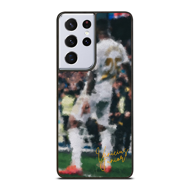 VINICIUS JR JUNIOR REAL MADRID PAINTING ART Samsung Galaxy S21 Ultra Case