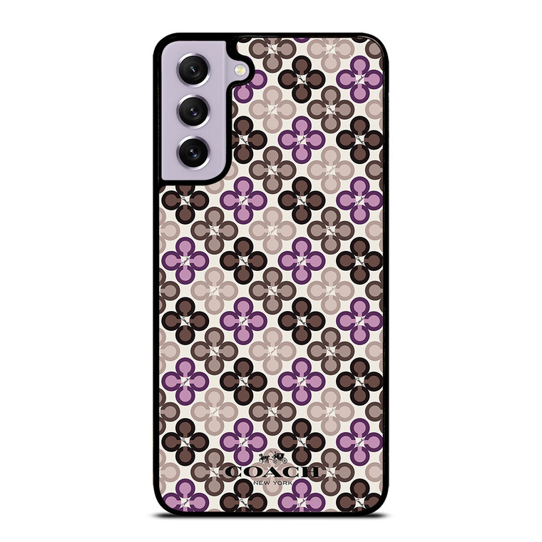 COACH NEW YORK DESIGN PATERN Samsung Galaxy S21 FE Case