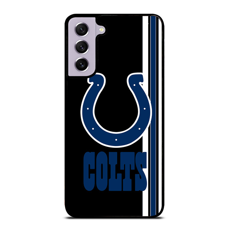 INDIANAPOLIS COLTS STRIPS LOGO NFL FOOTBALL Samsung Galaxy S21 FE Case