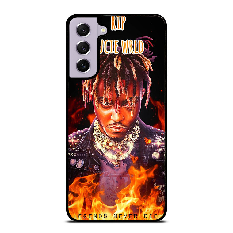 JUICE WRLD LEGENDS NEVER DIE ON FIRE Samsung Galaxy S21 FE Case