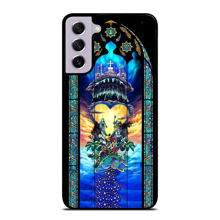 KINGDOM HEARTS ART GLASS Samsung Galaxy S21 FE Case