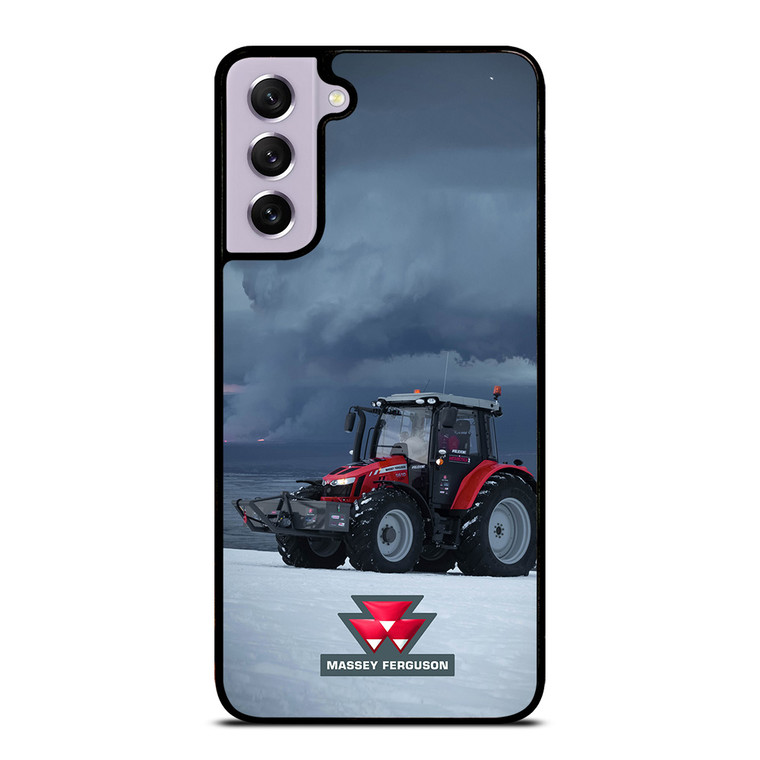 MASSEY FERGUSON TRACKTORS SNOW Samsung Galaxy S21 FE Case