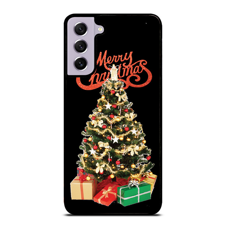 MERRY CHRISTMAS TREE Samsung Galaxy S21 FE Case