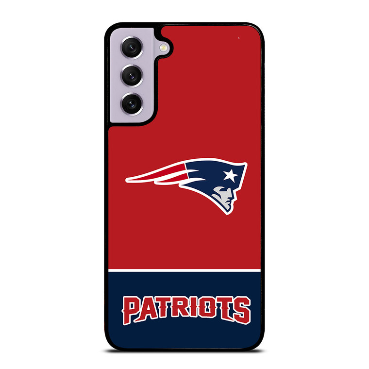 NEW ENGLAND PATRIOTS STRIPS FOOTBALL LOGO Samsung Galaxy S21 FE Case