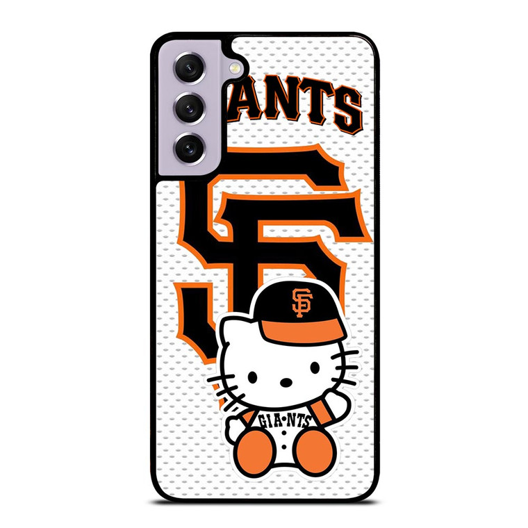 SAN FRANCISCO GIANTS MLB HELLO KITTY Samsung Galaxy S21 FE Case SAN FRANCISCO GIANTS MLB HELLO KITTY Samsung Galaxy S21 FE Case