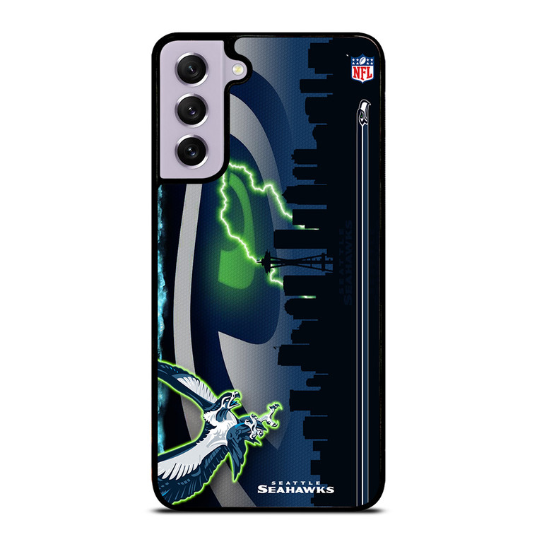 SEATTLE SEAHAWKS LOGO NFL TEAM MASCOT Samsung Galaxy S21 FE Case